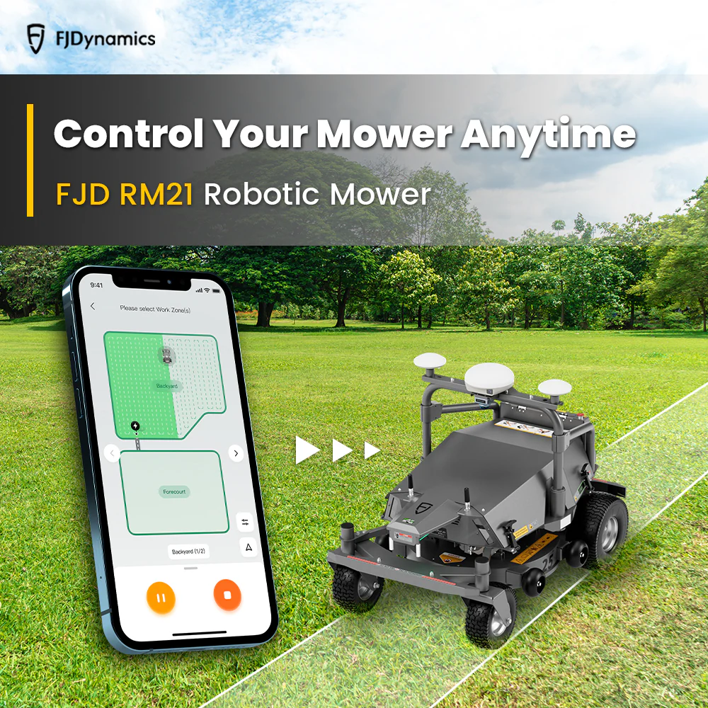 FJD RM21 Autonomous Mower - Commercial Robot Lawn Mower - Image 10