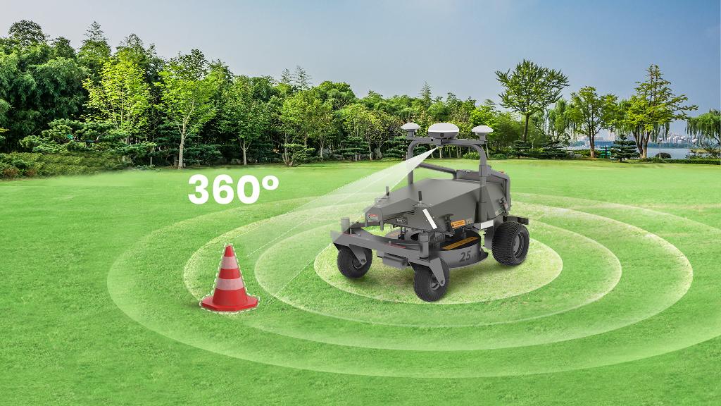 FJD RM21 Autonomous Mower - Commercial Robot Lawn Mower - Image 4
