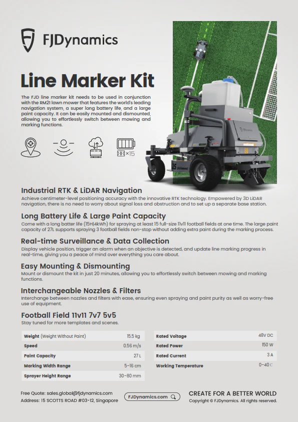 FJD RM21 Robotic Line Marker Kit - Image 7
