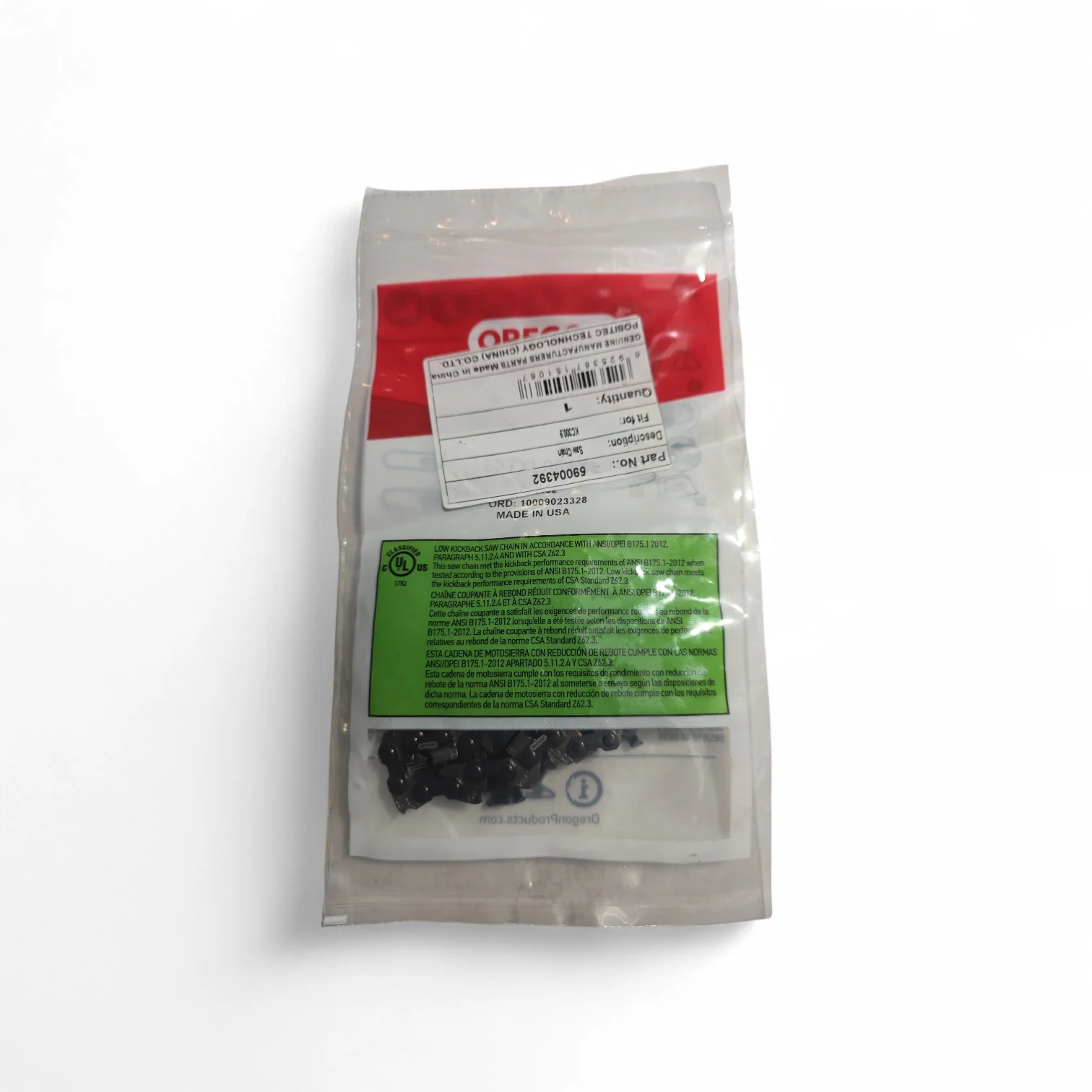 Kress KAC301 40 cm 1.1 mm .325LP chain for chainsaw