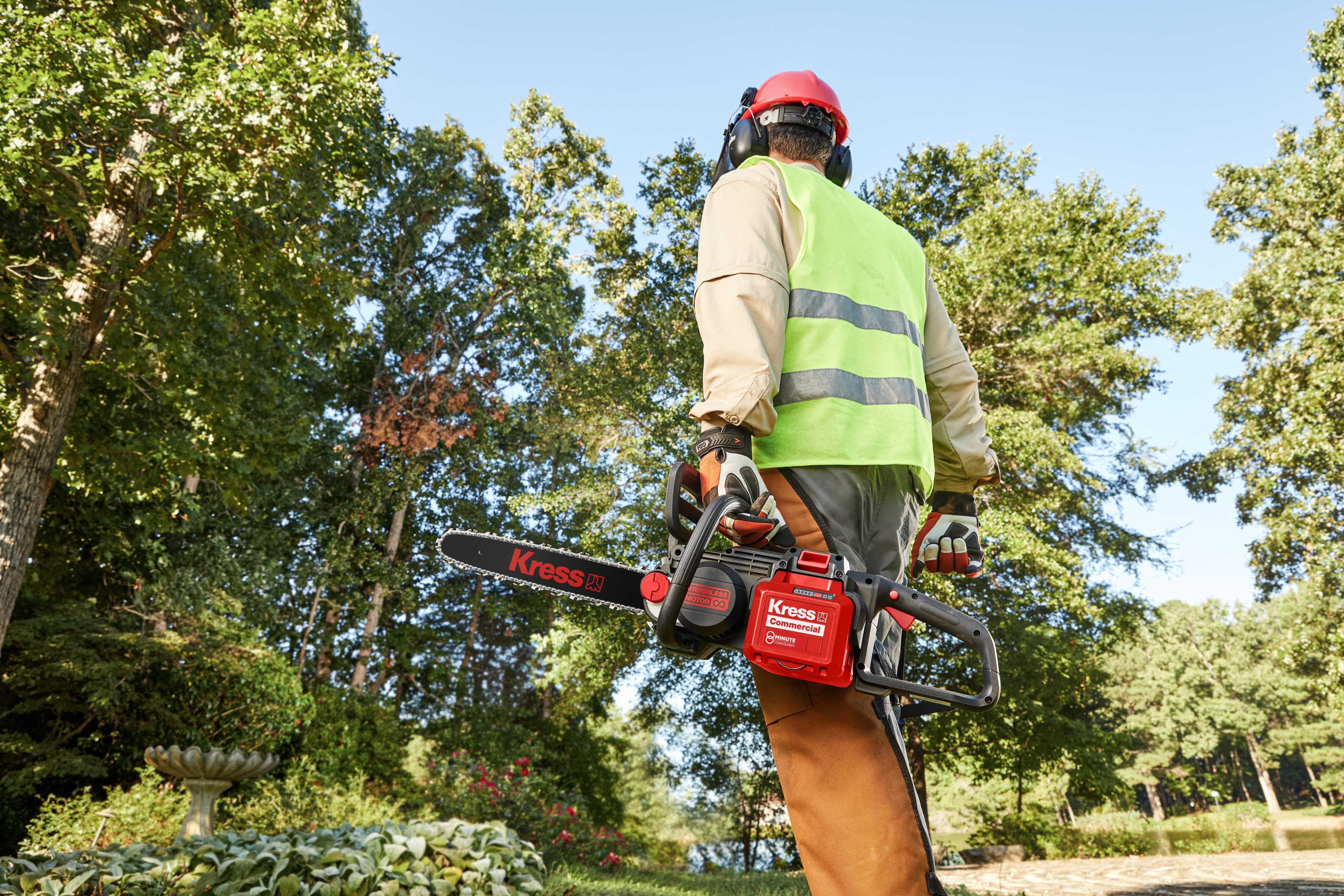 Kress KC300 Commercial Chainsaw - 60V, 40cm/16" Bar - Image 7