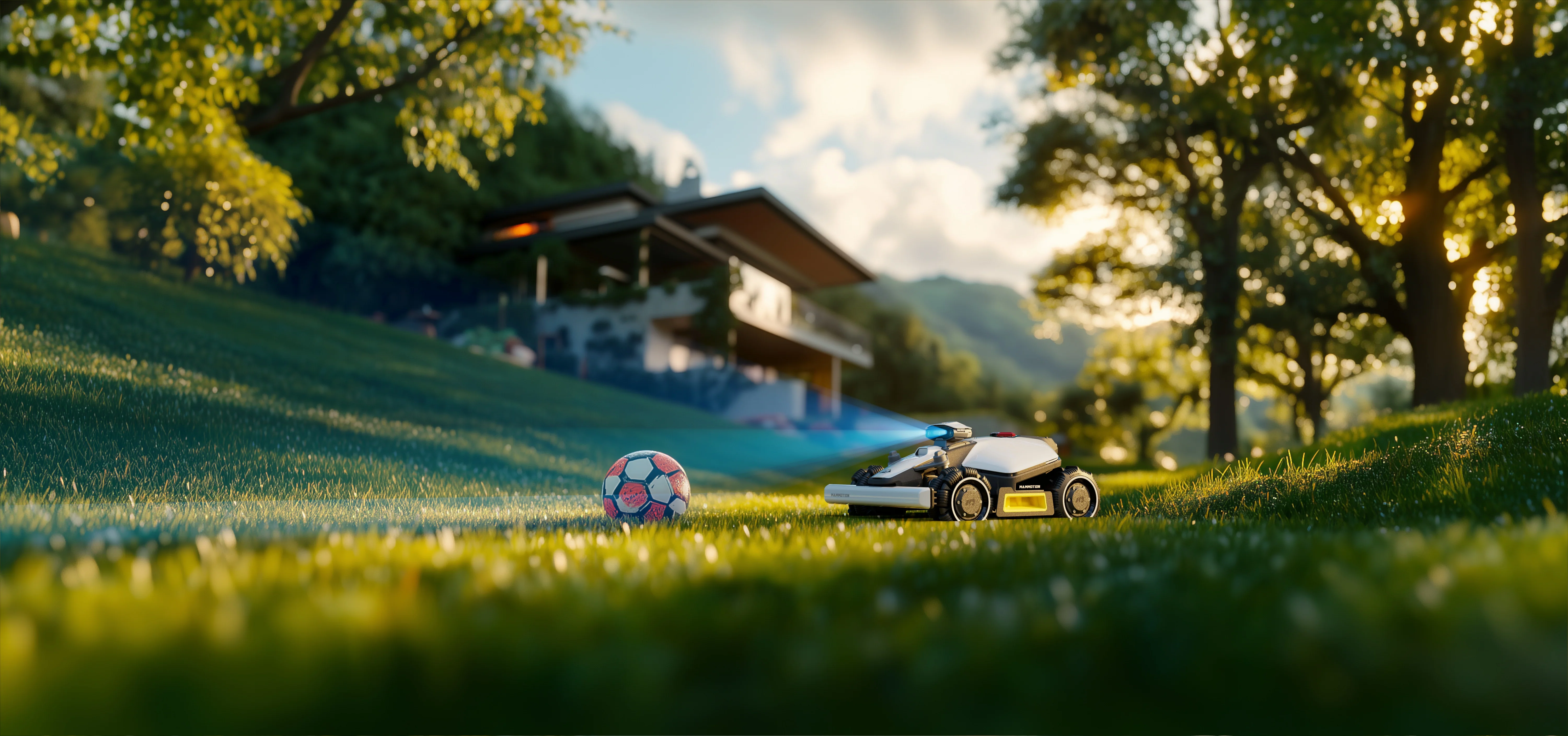 Mammotion LUBA Mini AWD 800 | all wheel drive robot mower - Image 9